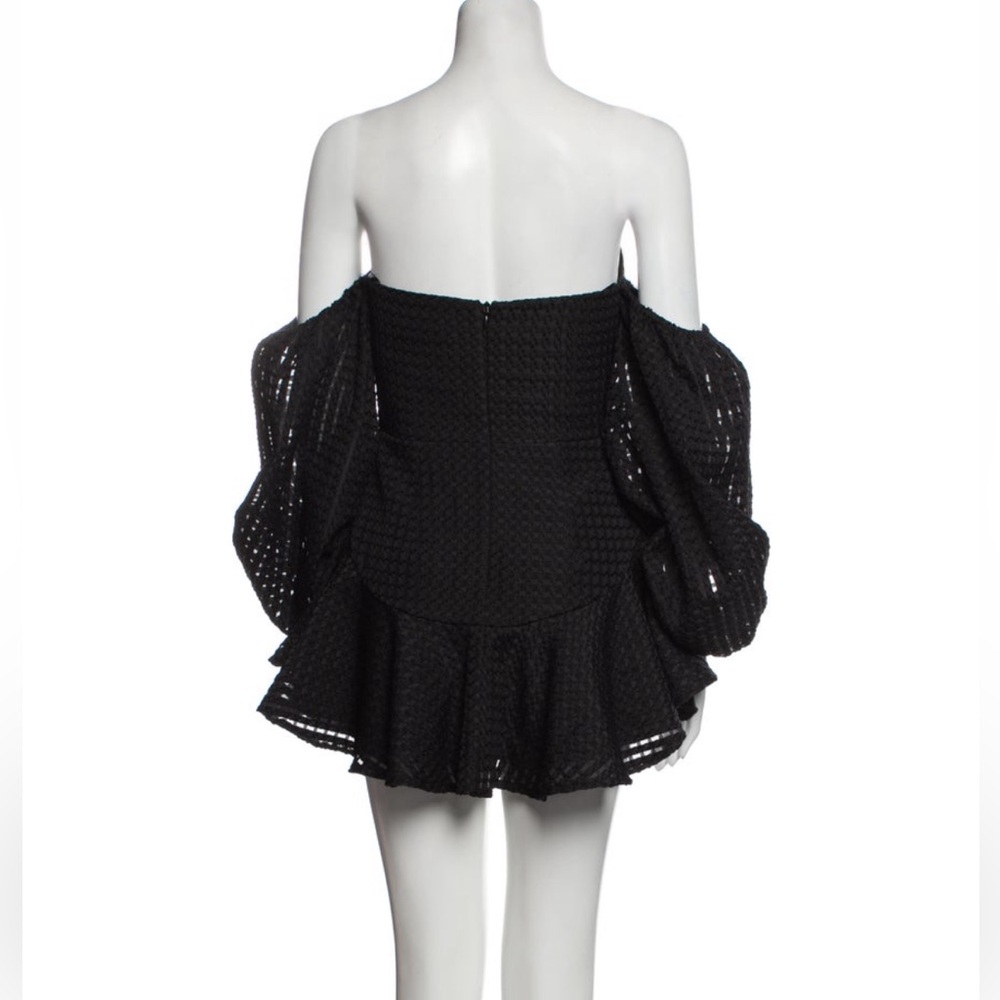 Shona Joy - Off-Shoulder Dress - LBD - Picture 4 of 5